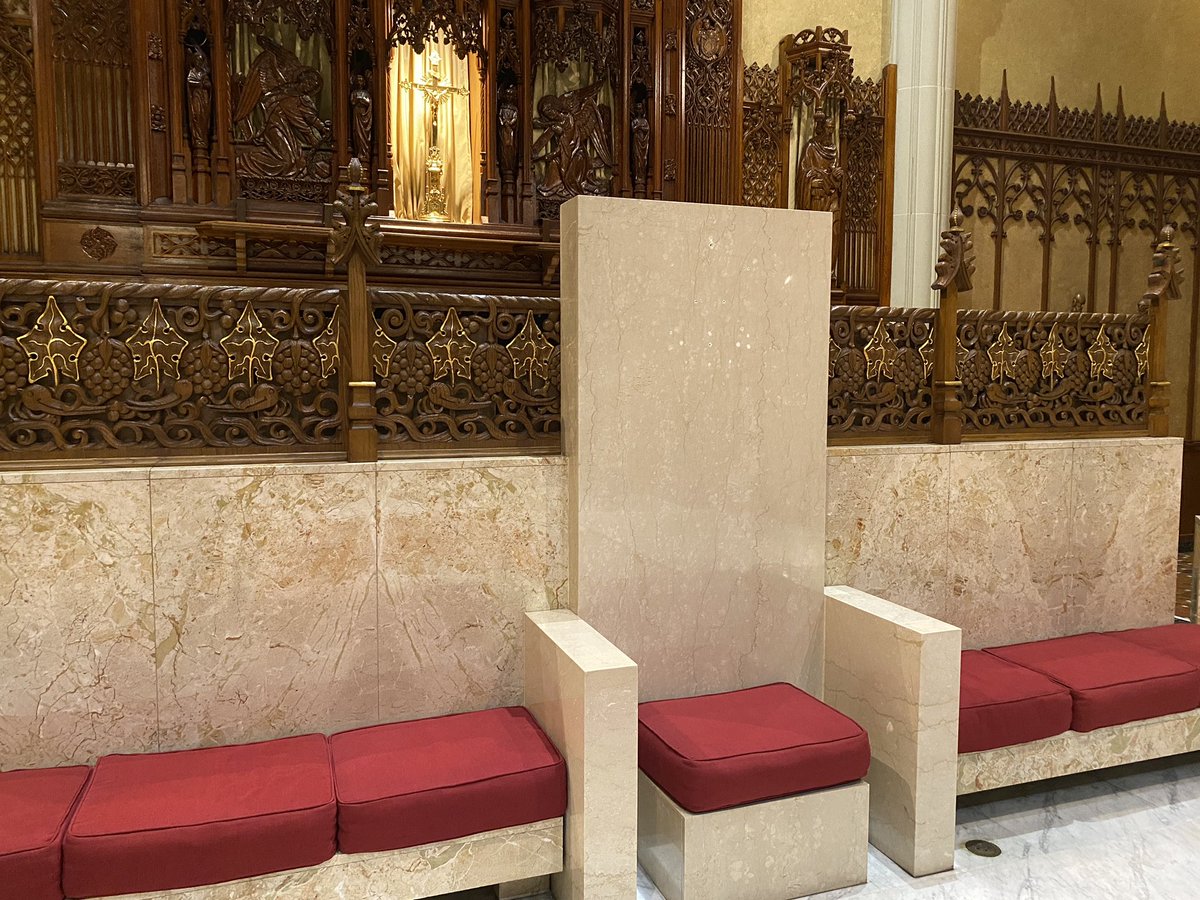 DIOCESEofCLE's tweet photo. One week from today, @BishopMalesic will be seated in this cathedra becoming the 12th bishop of Cleveland. You can watch it live on the diocesan website and Facebook page. https://t.co/BOSZQQZtOi