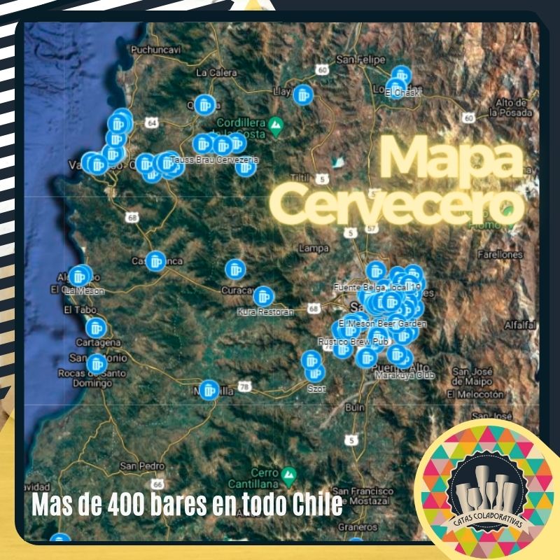 🅼🅰🅿🅰   🅲🅴🆁🆅🅴🅲🅴🆁🅾
Comunas en nueva fase. Sabes donde están los mejores bares cerveceros?
Nuestro mapa cervecero recorre todo Chile desde #Arica a #PuertoNatales con mas de 400 lugares donde beber cerveza artesanal.

Visita nuestra pagina
catascolaborativas.cl/donde-beber-ce…