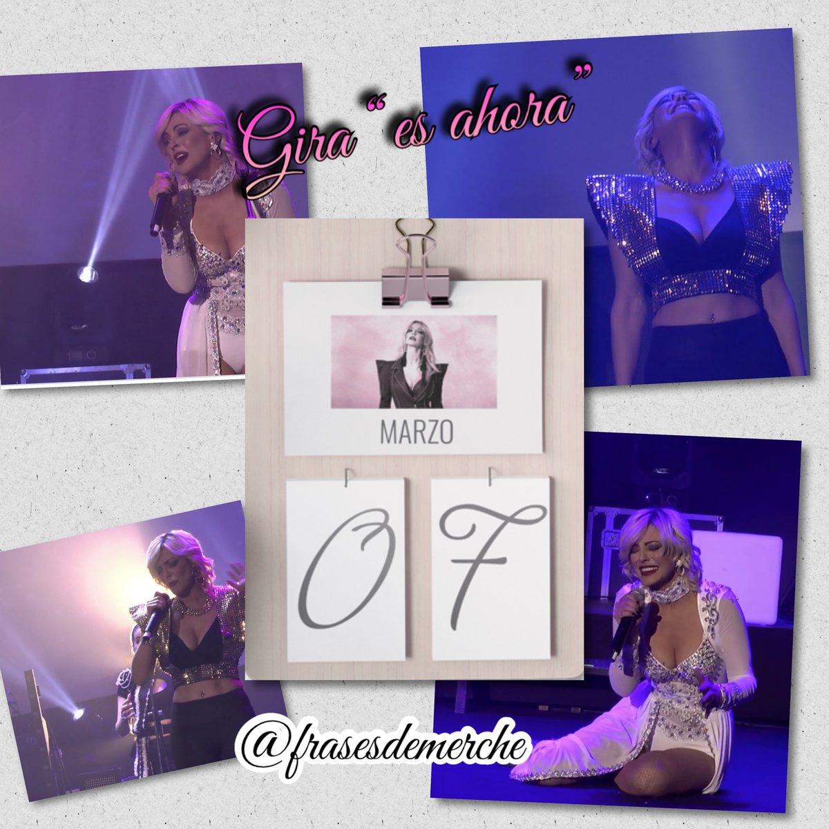 frasesdemerche's tweet photo. Gira “es ahora”.
-07/marzo/2020 en el teatro goya.
pedazo de estreno de gira donde tuve la suerte de estar...
ojalá se reanude pronto la gira❤️
•
@MercheOficial #esahora #giraesahora #mercheesahora #merchetresvidas #teatrogoya #gira2020 #merche9 https://t.co/x3Q1pgeiKC