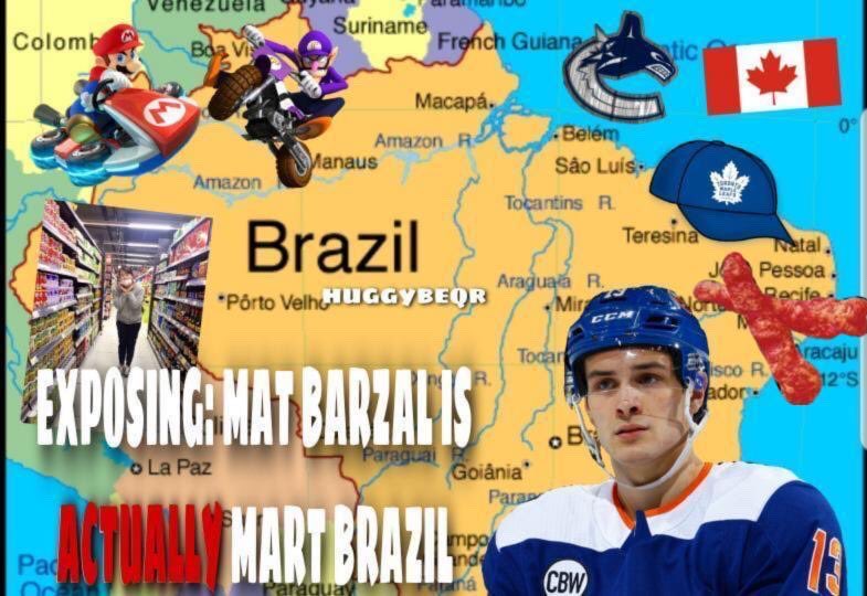 the barzal twins, sept 7-18thi got told by multiple ppl that i look like mat barzal after i had accidentally called him ''mart brazil''