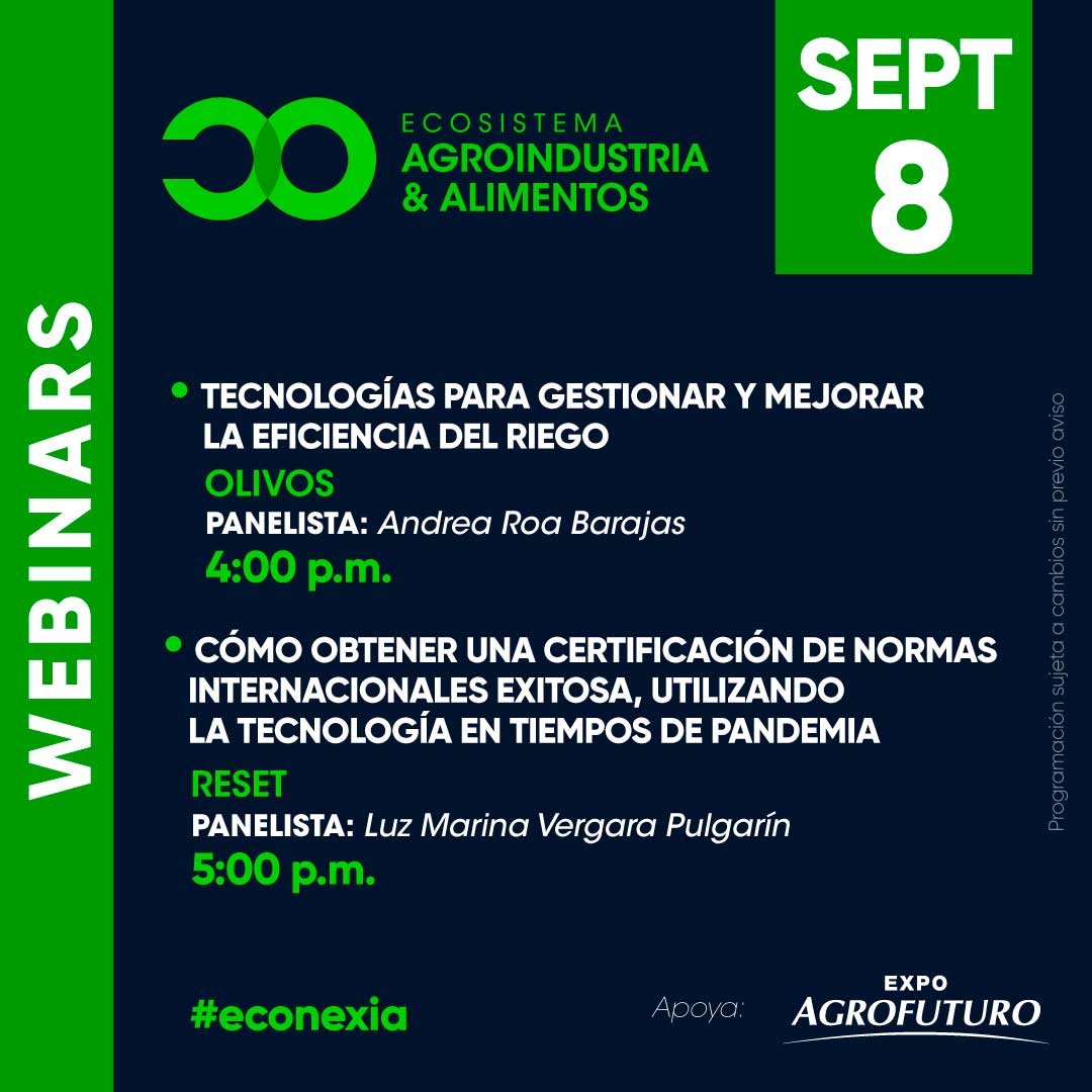 prochileco's tweet photo. #Chile a través de @ProChile está presente en la feria @EAgrofuturo. Esta semana 4 #Agrotalks junto a destacadas empresas chilenas expositoras: https://t.co/49VMNSdk4i, https://t.co/qzmkZbA6hb, @Nagios_Chile y https://t.co/sGqOOfvGZQ. Conéctate aquí: https://t.co/0UoDiHxwRT https://t.co/n7YOjDR6eZ