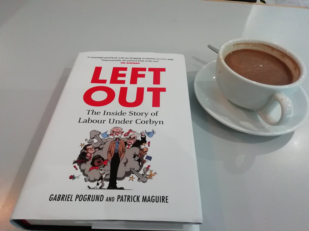 Book 71 was Left Out by Gabriel Pogrund and Patrick Maguire. It's a very well written and well balanced insight into Corbyn's Labour Party. It's definitely not a hatchet job, and, while I don't think anyone comes out brilliantly, nobody is demonised. Fast paced but detailed.(1/2)