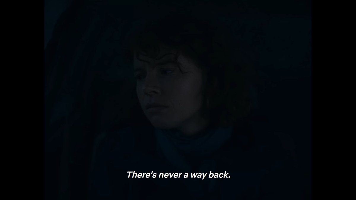 I_Cosma's tweet image. Have you seen "I'm thinking of ending things"? Apart from the brilliant cinematography that built a boulder in my throat, this film is the visual Limbo of what-ifs and unfulfilled desires. It reminded me to live as if I'm dying :) #cinema #existentialcrisis #charliekaufman