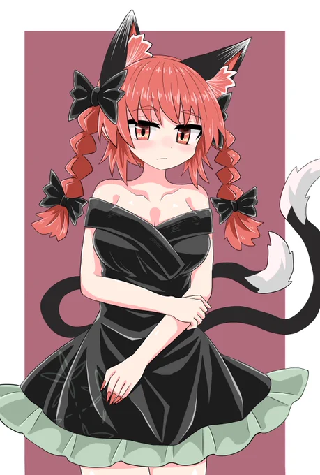 お燐ちゃんです 