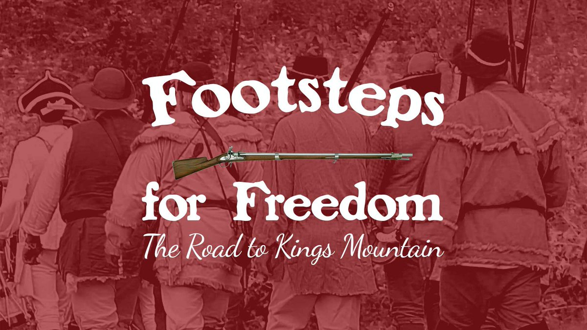 mitnchist's tweet photo. Follow along as we take the journey to the Battle of Kings Mountain on Footsteps for Freedom. The 240th anniversary of the battle is October 7, 2020. #FootstepsForFreedom #KingsMountain #OverMountainMen
https://t.co/jNwFkkZ3vE https://t.co/YHVGNTkXf0