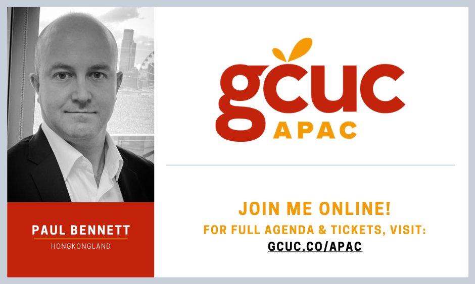 GCUCGLOBAL's tweet photo. T-minus 30 minutes - JOIN US
Best in Class Ecosystems. Explore at #GCUCAPAC new exciting projects that are sparking imagination, incorporating new technologies & basically blowing our minds. Don't miss it: https://t.co/CUpqY8H8AI #FutureOfWork #Community #HongkongLand https://t.co/3htSXn1pkT