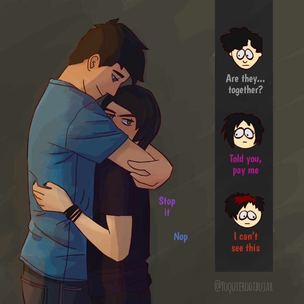 Yoquierodibujar's tweet photo. Los gรณticos haciendo apuestas sobre la vida amorosa de Firkle me dan vida hahaha
Dibujo 130 de 365
1072 de 10,000 horas
#southpark #fanart #goth #michaelsp #henriettabiggle #petetelman #firklesmith #firkle #gothkids #ikebroflovski #fike #shipe #bl https://t.co/UqpWtNGSww