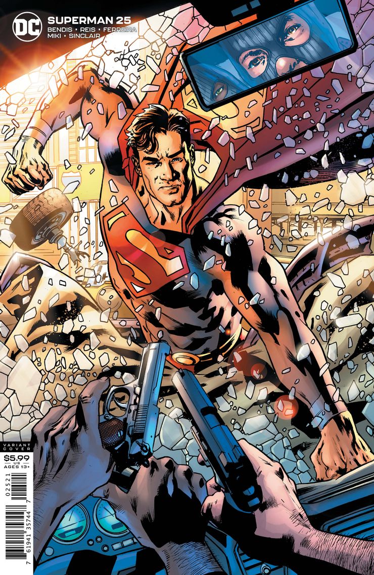 WeirdScienceDC's tweet photo. PREVIEW: Superman #25
https://t.co/w0r1KQ536I
@dccomics #superman #comics #synmar
W- @BRIANMBENDIS
A- Ivan Reis
Covers -Ivan Reis and @THEBRYANHITCH https://t.co/9js8JMDAWa