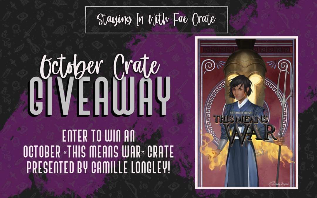 FaeCrate's tweet photo. Miss out on an October crate with our exclusive hardback AND special item that ya only previously been included in special editions? 👀 here’s how to enter! 
.
❄️ Follow @LongleyCamille &amp; @FaeCrate 
❄️ Retweet 
❄️Open Internationally! https://t.co/Pf288SAMAJ