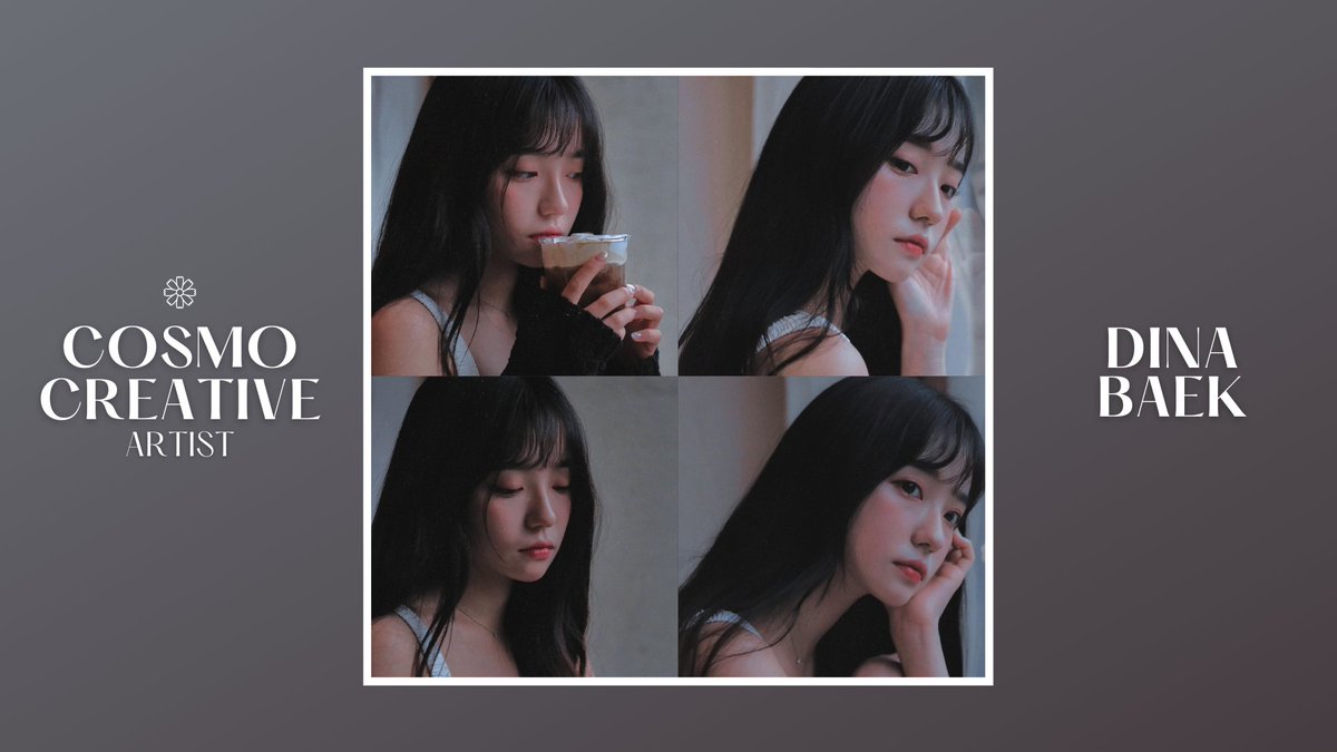 COSMO_Creative_'s tweet photo. [ ARTIST ANNOUNCEMENT ]
Introducing Dina Baek! Welcome to the COSMO family~

#DINA https://t.co/EfVegcXFHR