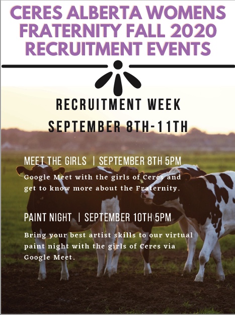 ceres_alberta's tweet photo. Come see what Ceres is all about at our recruitment events this week!! #ceresab #Recruitment2020 https://t.co/ApfMlBMX2t