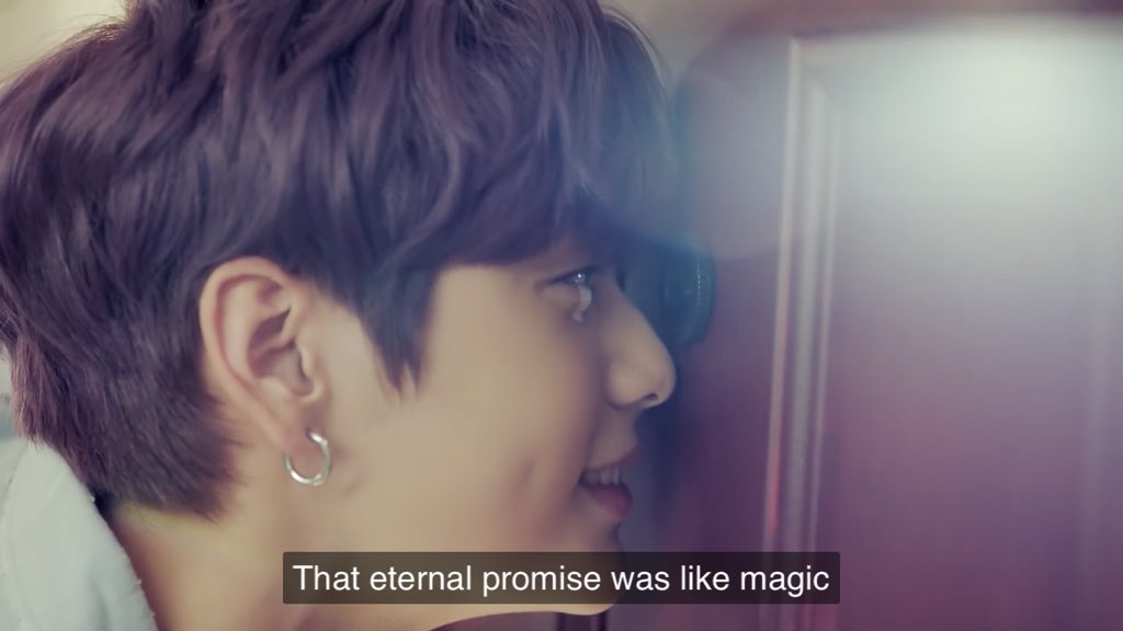 TLC: PROMISEcysm lyrics: “That eternal promise was like magic” “our promised something something”other context:• Yeonjun’s morse code is promise• Album photos/teasers such as Yeonjun’s photocard for tdc star or his magic island teaser