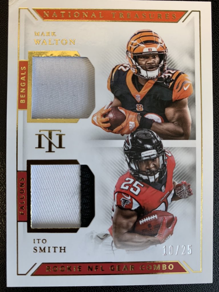 ThatCardGuy10's tweet image. Patches! DM if interested.
Walton/Smith NT: $3, Darnold: $8, Haden: $5, Hunt: $5, plus many others

#patchcard @Hobby_Connect @HobbyConnector