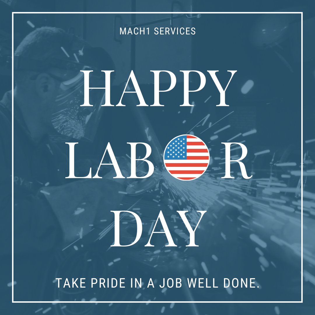 Mach1Services's tweet photo. Happy Labor Day from all of us at Mach1 Services! 👩🏭👷👷♀️👮♀️
Sit back. Relax. Enjoy the vacation this holiday brings.
#Mach1 #machservices #RoadsideAssistance
#TheNextGenerationofRoadsideAssistance
#OnDemand #AutomatedDispatch #LABORDAY
#PhoneApp #FreeDownload #Mach #Travel https://t.co/Coz0Wfkh1j
