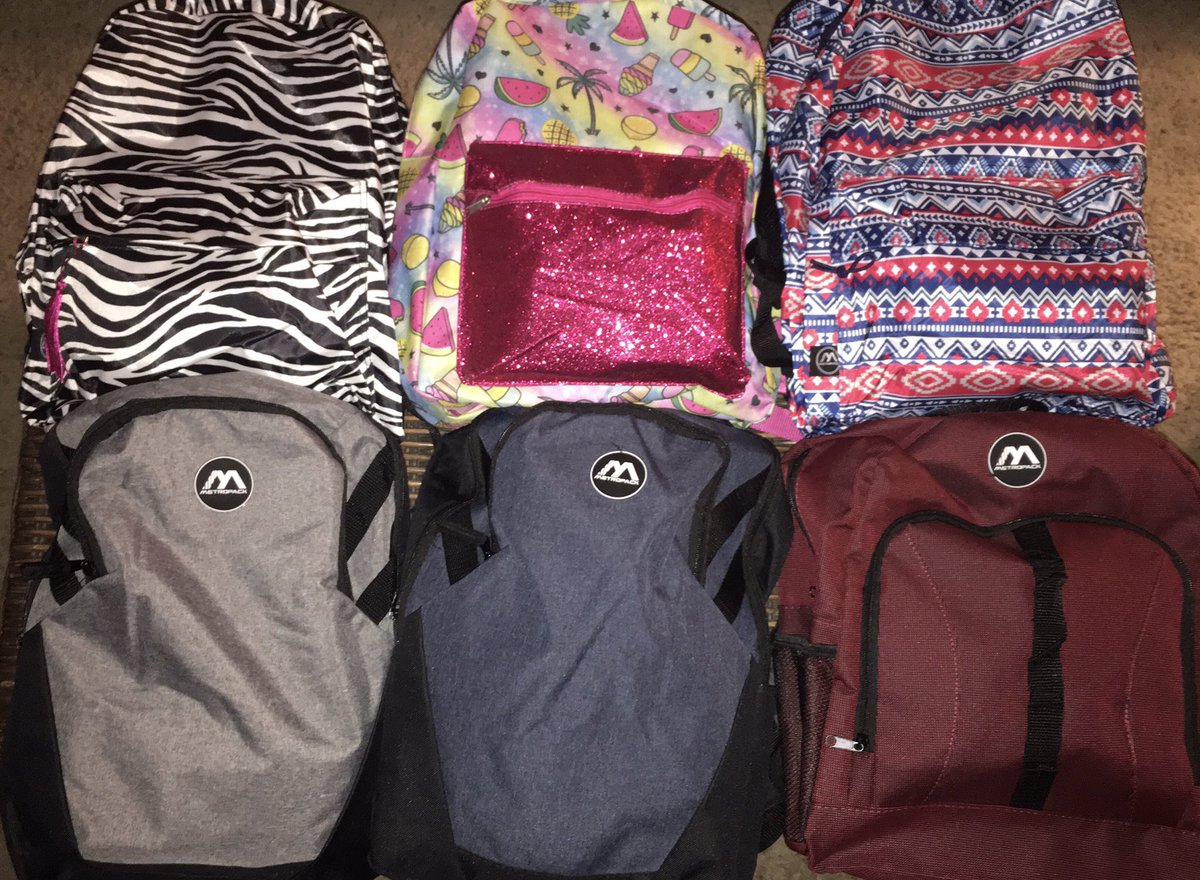 kaitlynnbirch's tweet photo. went and bought school supplies to fill backpacks today! 😊 

I’ll be keeping the fundraiser open so if anyone would like to donate in the future all money goes towards new shoes for any new kids that come into the women’s shelter and school supplies! ☺️ https://t.co/EAZhwGSqrC