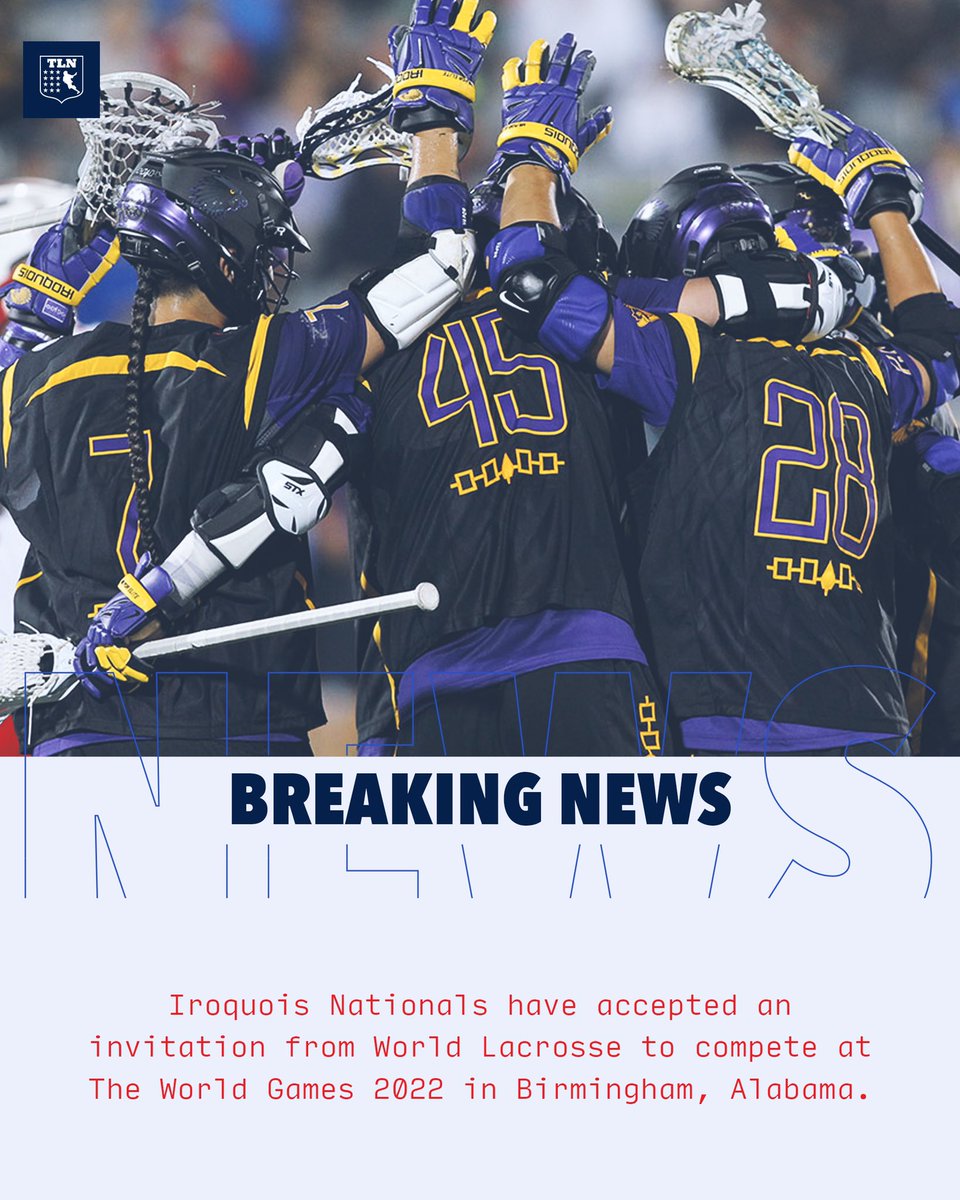 LacrosseNetwork's tweet photo. HUGE. 

@IRQ_Nationals are headed to Alabama for the World Games in 2022 🌍 https://t.co/K0PZsl6BGE