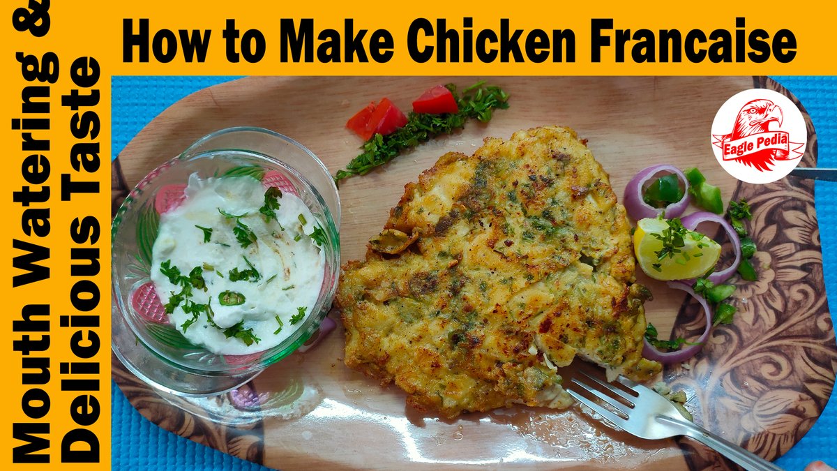 Eagle_Pedia's tweet photo. How to make Chicken Francaise | chicken Francaise Recipe | French chicken https://t.co/SqM7YKgAci via @YouTube #ChickenFrancaise #chickenrecipe https://t.co/Mkyu8D5tf1