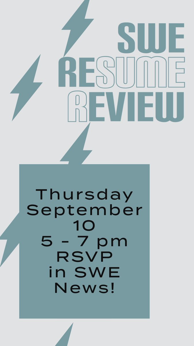 Resume review and cultural food night Thursday!