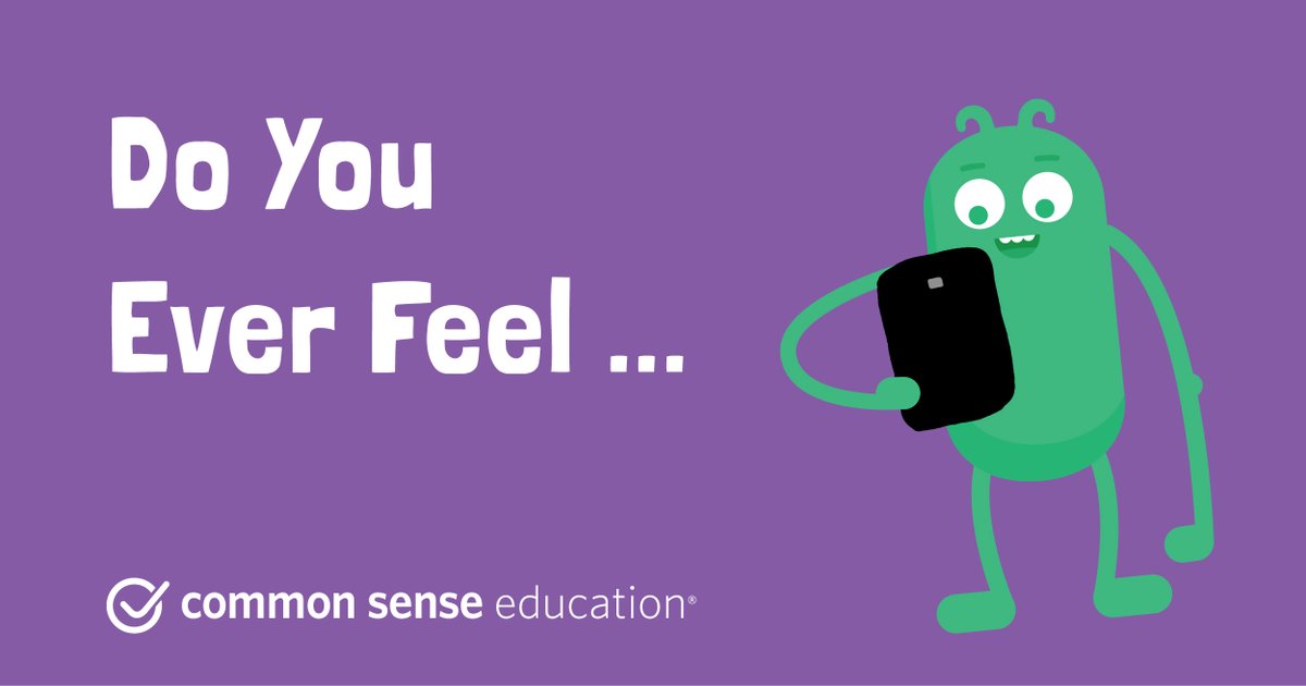 This lesson challenges 1st-grade students to pay attention to their feelings while using tech. They'll learn practical strategies for managing their feelings -- good, bad, and everything in between.
comsen.se/2ZfAxIm #digcit #K12 #backtoschool