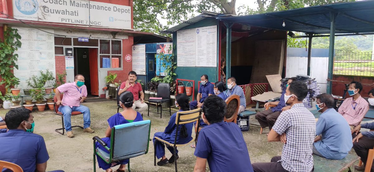 Coach Maintenance Depots, Greater Guwahati City tweet media
