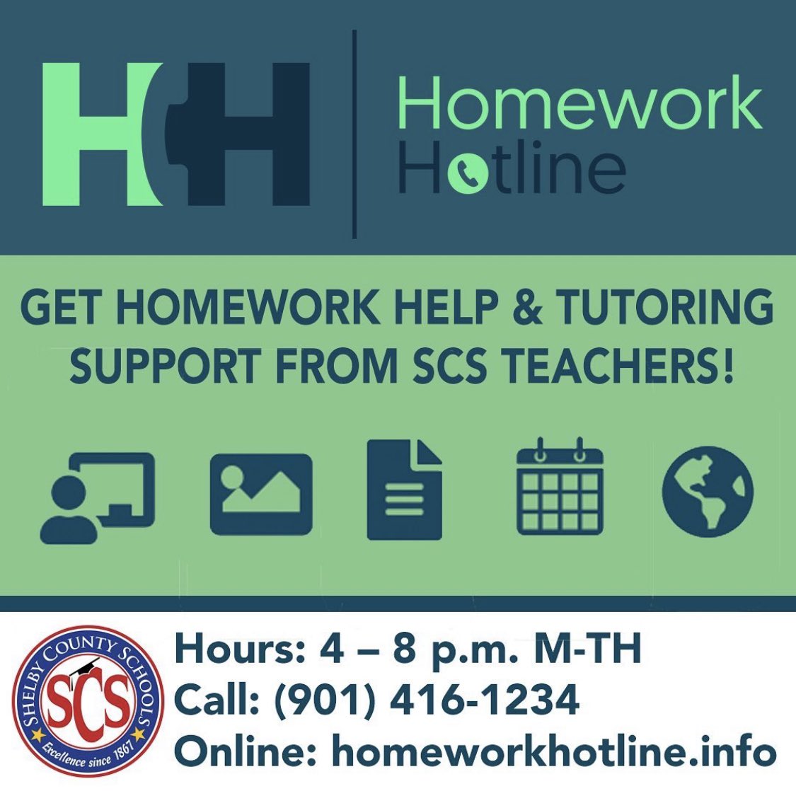 Memphis-Shelby Co. Schools (@mscsk12) on Twitter photo The Homework Hotline returns tomorrow, Sept. 8! The Homework Hotline returns tomorrow, Sept. 8!