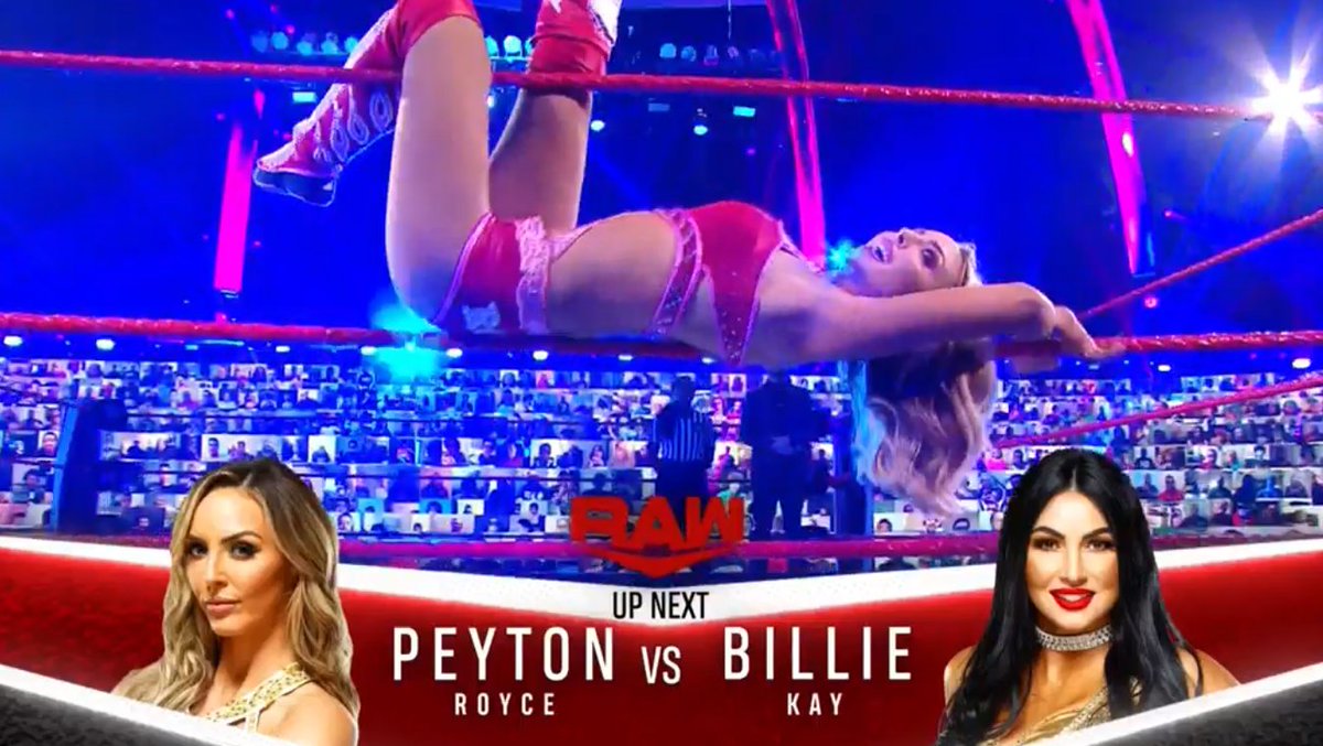 WWEonFOX's tweet photo. TOO SOON! 😭  #WWERaw https://t.co/R9zP9cCHPT
