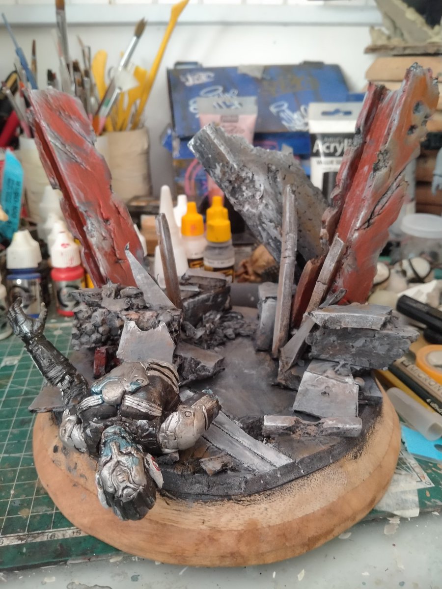 AryoAgustian's tweet photo. Ark one custom sic

#sic改造
#arkone
#siccustom
#diorama
#customfigure
#humagear https://t.co/R2lrnwSCum