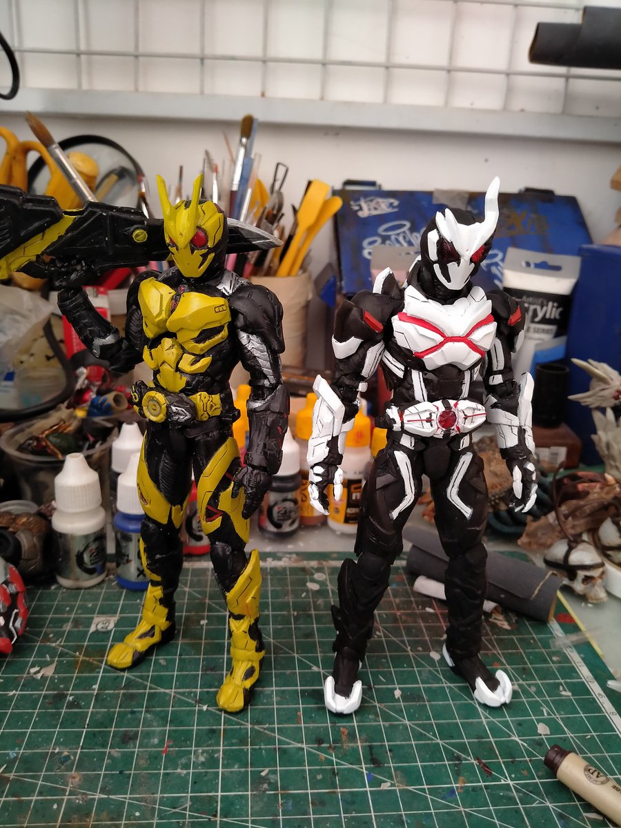 AryoAgustian's tweet photo. Ark one custom sic

#sic改造
#arkone
#siccustom
#diorama
#customfigure
#humagear https://t.co/R2lrnwSCum