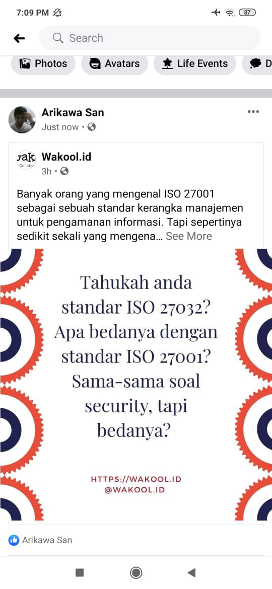 manajementicom's tweet photo. https://t.co/MMmC4v2NHp
#informationsecurity #cybersecurity #keamananinformasi #keamanansiber #infosec #iso27001 #iso27032 https://t.co/GR7Ym3yvw3