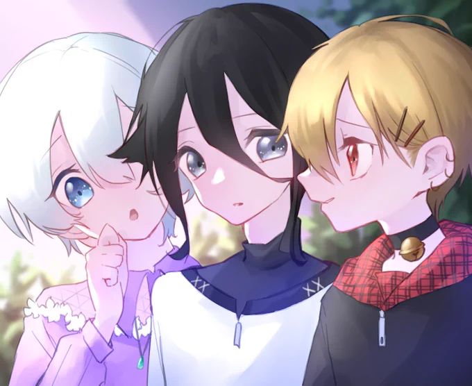 はーぜさん( )宅の子たち描かせていただきました! 