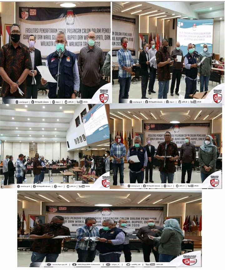 kendalasem's tweet photo. Tengah malam kemarin, KPU RI resmi menutup tahap pendaftaran bapaslon #Pemilihan2020, Minggu (6/09) pukul 24.00. Jumlah bapaslon diterima pendaftarannya berdasarkan data Silon sebanyak 687. 
Info selanjutnya terkait data tersebut bisa diakses di laman info https://t.co/lXTc8tALKE https://t.co/vOPe5ptVbK