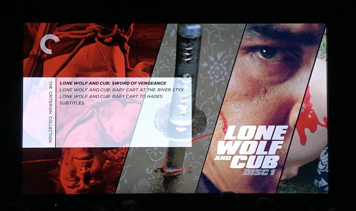Saw yesterday Lone  and Cub:  of Vengeance. Superb 1972 movie written by Kazuo Koike. Adapting in film the first part of his manga series drawn by Goseki Kojima. With its director Kenji Misumi stunning us with a great intro sequence at the beginning of the film.