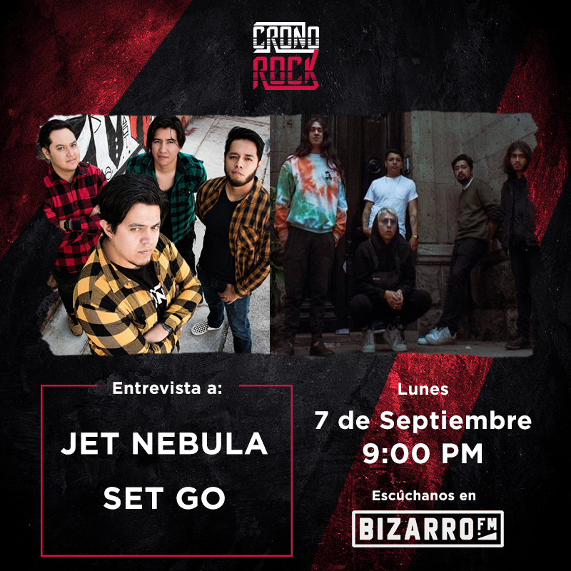 RinconRuidoso's tweet photo. Hoy vamos a platicar con @Jetnebulaband que acaban de lanzar un discazo, de mis favoritos este año. Y con @SetGoBand que están estrenando canción 🙌👌.

Arrancamos a las 9 PM en @bizarrofm, descarga la App escucha en https://t.co/3ol7lsSerk https://t.co/j2mXW0IpdU