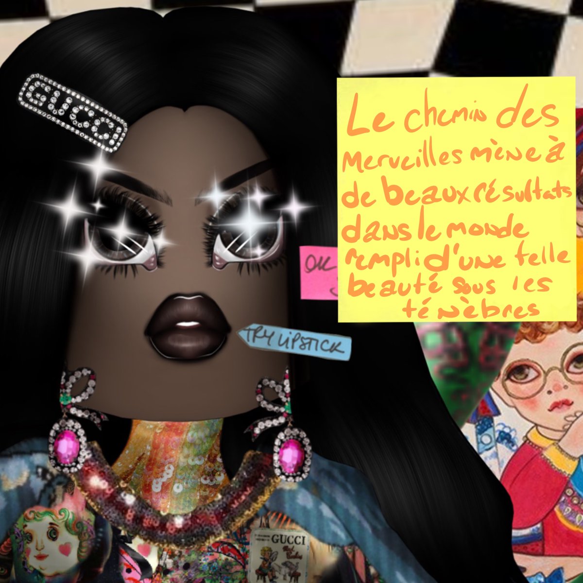 BaduBuduh's tweet photo. “𝓛𝓮 𝓬𝓱𝓮𝓶𝓲𝓷 𝓭𝓮𝓼 𝓶𝓮𝓻𝓿𝓮𝓲𝓵𝓵𝓮𝓼“
Render By The Beautiful @RickyPufRBLX ~
Beautiful Base made by @RobloxTug ~
Edited By Me~ https://t.co/sSCzWfRSXA