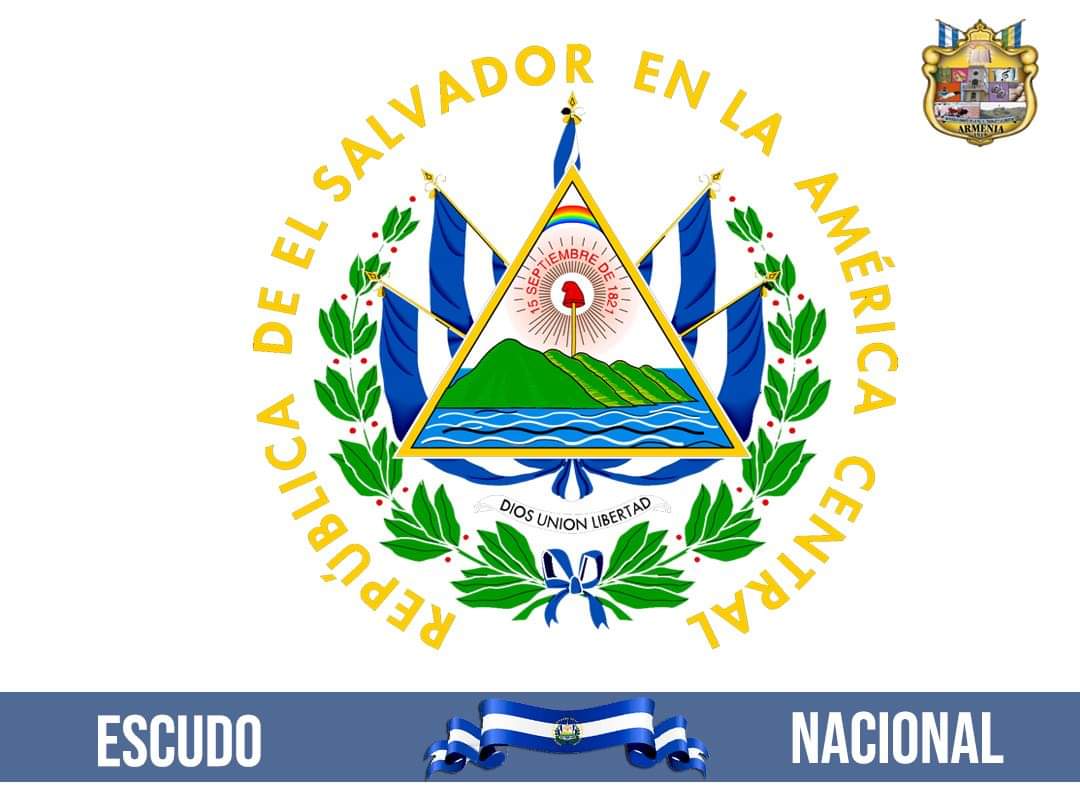 alcaldiarmenia's tweet photo. Escudo Nacional. https://t.co/LV31UVmxZV