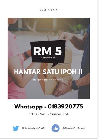 haryanimsl's tweet photo. @greyshitdog @MohKeIpoh @DiscoverIpoh @IpohAjer @TwitPerak Kalau perlukan perkhidmatan runner.. @RunnerIpohRm5 ada!! https://t.co/55SAZzeUA8
