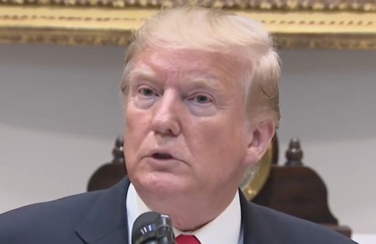 4/ Trump's bilateral, intermittent, extremely dilated pupils (oftentimes 8 or 9 mm in both eyes) are a result of drugs. From a neurologic and ophthalmologic perspective, no other explanation is logical. These pupillary findings are quantifiable, long-standing, and documented.