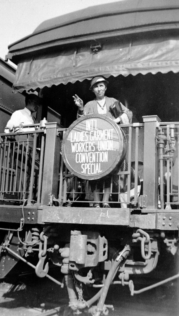 10) Remember Fannia Cohn? She went on to become the ILGWU’s first female vice president, serving from 1916–1926. During her tenure, Cohn worked to make educational courses available to ILGWU members. She’s shown in the image below.  #LaborDay