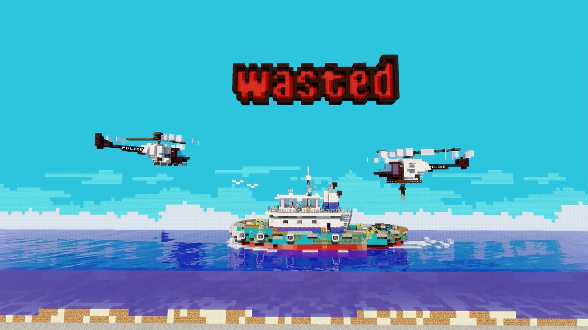 Amaiter_'s tweet image. Built a tug from GTA online.
I tried to convey precise details.
Builder: @Amaiter_  
Built on @BuildersRefuge

#Minecraft #Building @RedBoxBuildTeam