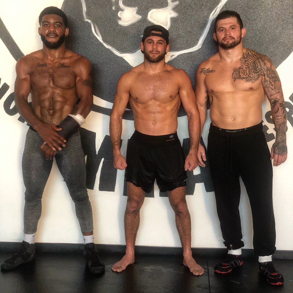 It’s getting scarier ! Added another COWBOY to the squad. #FAMILY <a href="/cowboywrestling/">OSU Cowboy Wrestling</a>