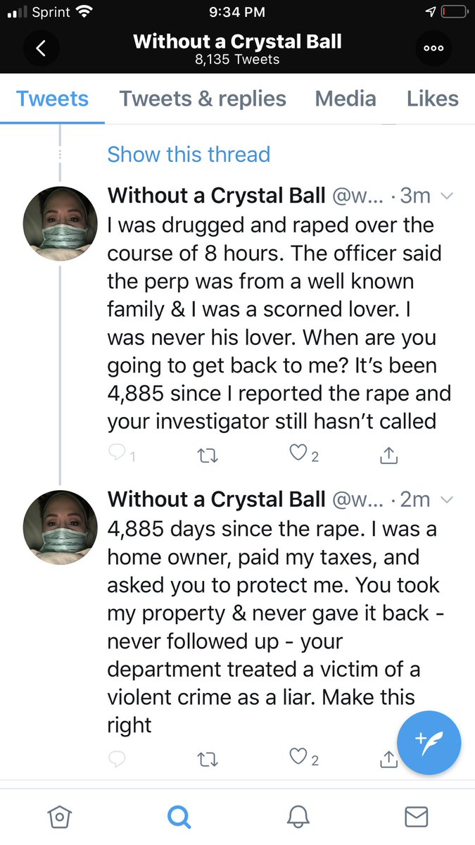 WTF is she talking about they took her property???