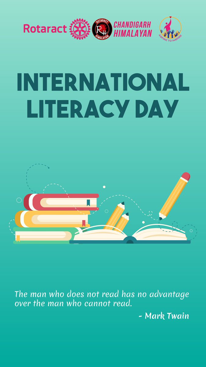 rcch3080's tweet photo. Lets promote literary and learning for all @UNESCO
#LiteracyDay #education #creativity #InternationalLiteracyDay #RotaractHimalayan #AspireToInspire #HimalayanDilSe #HimalayansAtWork #rotaract #rotaractclub #rotaract3080 #socialservice #serviceaboveself #socialgood https://t.co/iEq7QYpssf