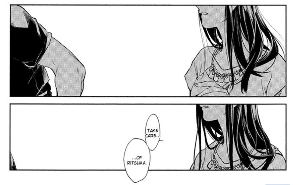 And notice these panels of Yayoi, uncannily similarity with Ugetsu's saying bye bye Akihiko while he goes chasing after Haruki.