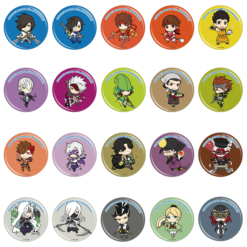 戦国BASARA トレーディング缶バッジ