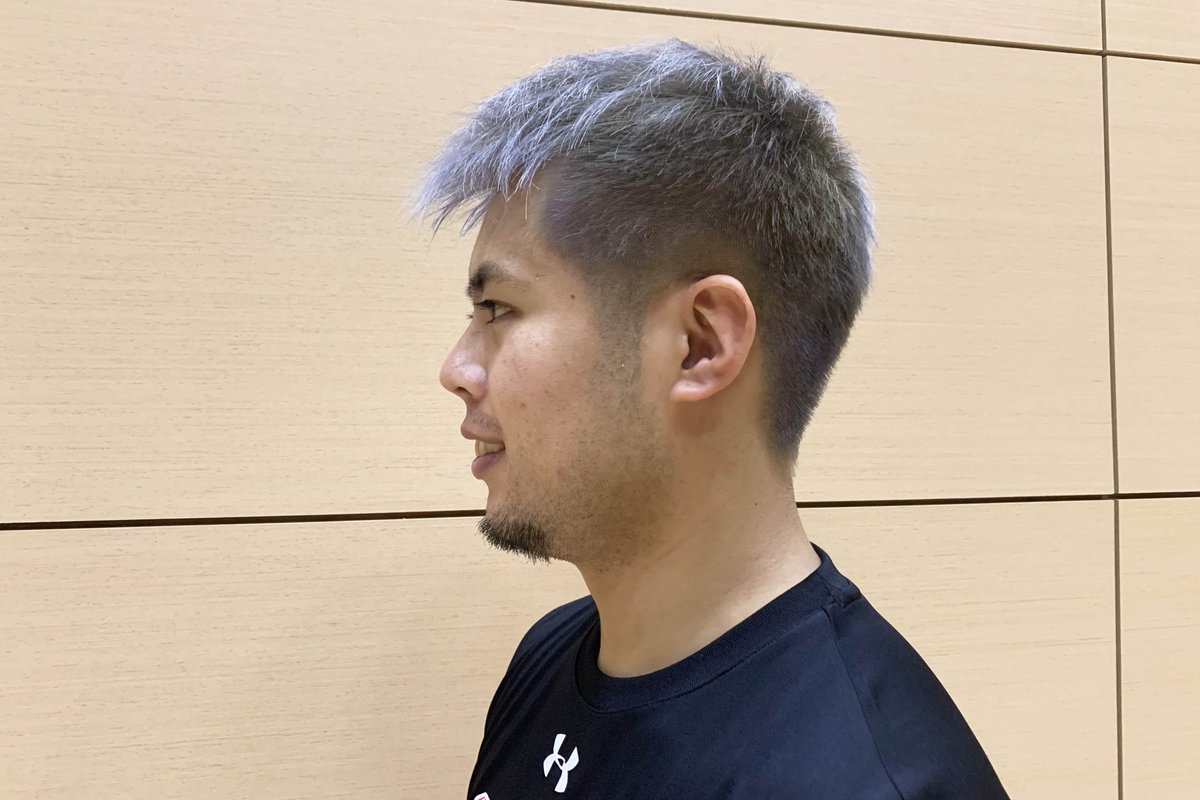 熊本ヴォルターズ がんばるばい熊本 台風が過ぎ去った熊本では 秋 を少し感じられる爽やかな気候になりました そんな爽やかな日には 髪型を変えて更に爽やかになった 石川海斗 選手の写真をおすそわけ 皆さんは石川選手のどんな髪型が好きです