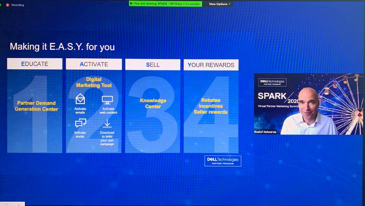 RoelofUK's tweet photo. Such a great honour to participate in #delltechspark again and virtually meet @DellTechPartner s in APJ #Iwork4Dell @karbrann @CookCherylS https://t.co/QoF3uGXKwb
