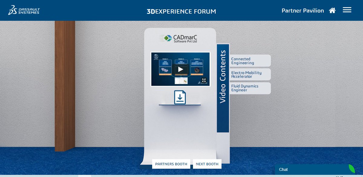 Cadmarc_PvtLtd's tweet photo. Visit our Virtual booth @ #3DEXPERIENCEforum2020 and feel free to chat with our experts.
@3DSIndia #CADmarC
#3DEXPERIENCE https://t.co/xcOx25xLRE