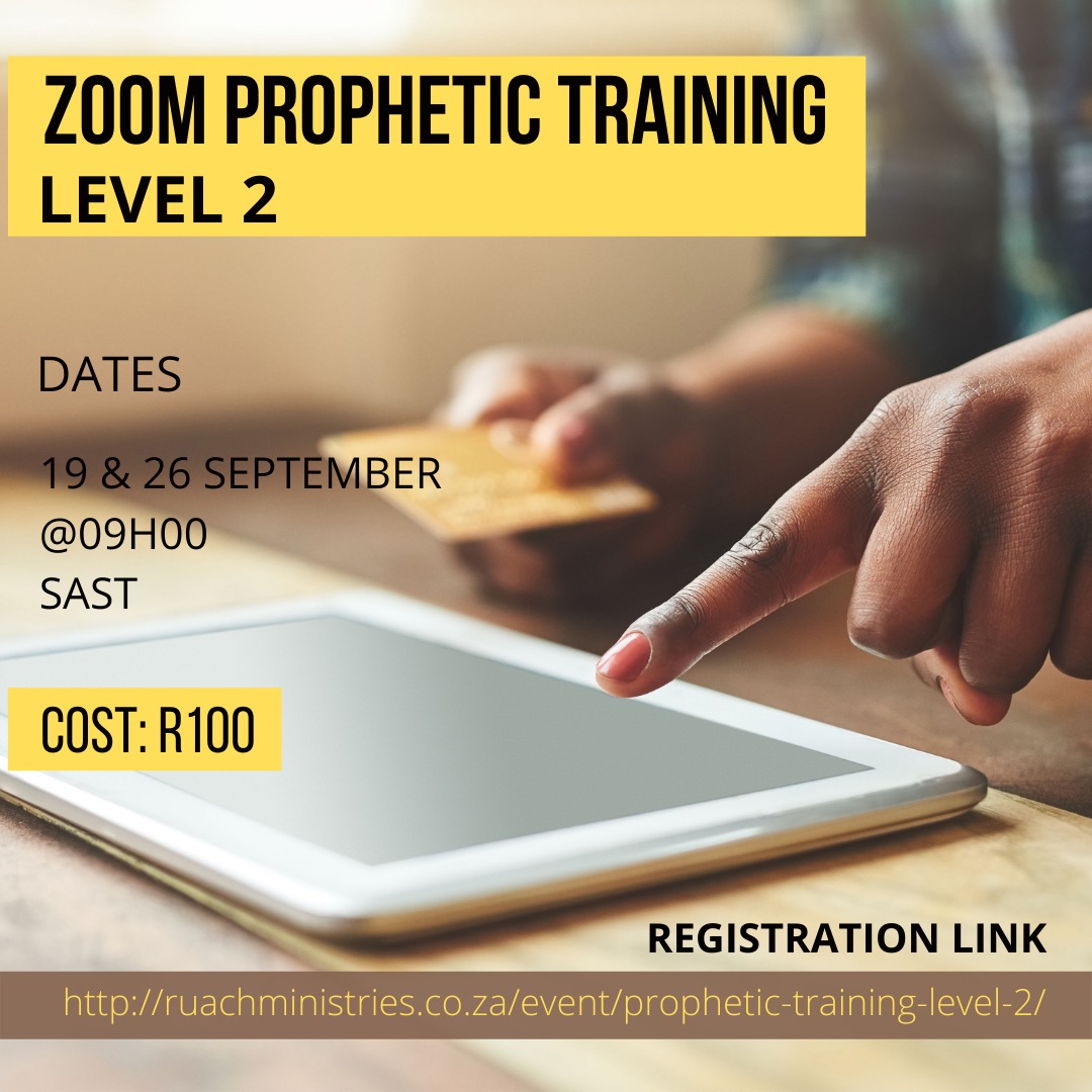 janetbranhollis's tweet image. LEVEL 2 - PROPHETIC TRAINING: completed Hearing God course, we invite you to be trained in: Prophetic Protocol, Office of Prophet, Various types of prophets etc
#beequipped #besharp #beaccurate 🔥🙏🏾✝️🇿🇦