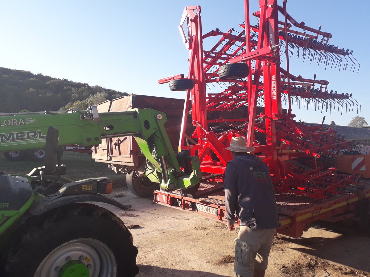 Premier arrivage de matériel au Rendez vous Tech&amp;Bio Elevage !