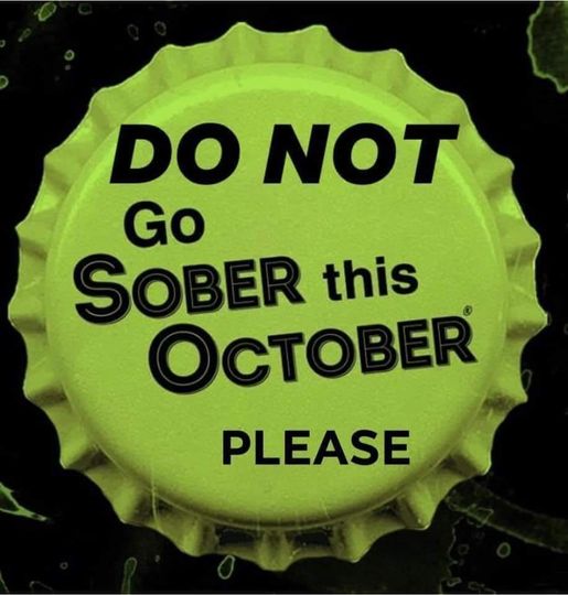 oldmudgie's tweet photo. Given the current state of the licensed trade, only an utter ghoul would campaign for "Go Sober in October" this year https://t.co/GrVntwoIV9